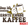 Lustige Kaffeetasse für Kaffeesüchtige