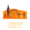 London Nights Skyline Silhouette
