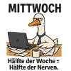 Mittwochstress am Schreibtisch