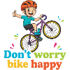 Don't worry bike happy