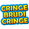 Cring Brudi Cring Graphique néon