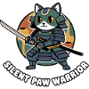 Silent Paws Samurai Warrior Cat