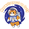 Meowstronaut On Duty