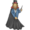 Lion Wizard Wand