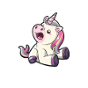 Einhorn Bin da Kann losgehen