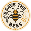 Save the Bees - Nature Bee Motif