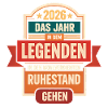 2026 Legend Retirement – Retiree Gift