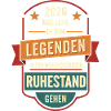 2026 Legend Retirement – Pensioner Pensioner Geschen