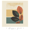 Herbst-Blatt-Block-Collage