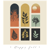 Autumn Botanicals Grid