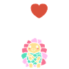 Ich liebe Pangolin TShirt Bunt