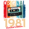 44th Birthday Cassette October Year 1981