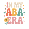 Proud ABA therapist with heart