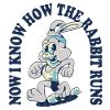 Rabbit Sprint Cartoon