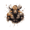 Bison Muscles Musculation Bête