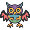 Owl Halloween Zombie
