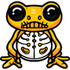 Frog Halloween Zombie