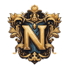 N Buchstabe Name Krone