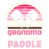 Granny with Pickleball Paddle Retro