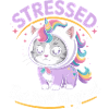 Stressed but still Magical - Funny Cat Unicorn