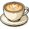 Coffee Heart Latte Art