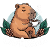 Café Bara - Funny Capybara T-Shirt
