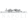 Silhouette de Naples, Naples Italie
