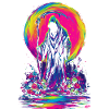 Neon Grim Reaper