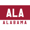 Alabama ALA Typographic Flag