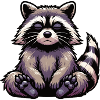 raccoon, raccoon, woodland animal, funny raccoon