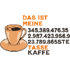 Kaffeetasse Lustig