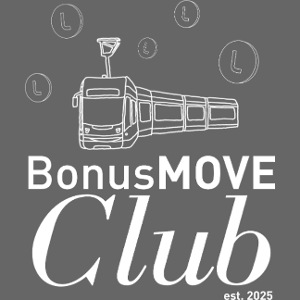 BonusMOVE Club – groß mit Bahn (weiß)