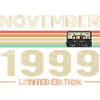 November 1999 Vintage Birthday Retro Tee