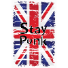 T-shirt Stay Punk Union Jack