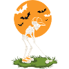Moonlit Skeleton Golf