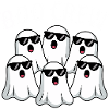 Boo Crew Sunglass Ghosts