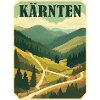 Carinthia retro motif