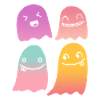 Pastel Ghosts