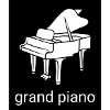 Large Piano Silhouette