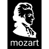 Mozart Silhouette Kontrast
