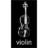 Black Violin Silhouette