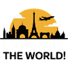 TOURISTES Explorez le monde Silhouette