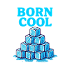 Bloc de glace Pyramide Bleu