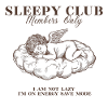 Sleepy Club Cherub Renaissance Design