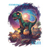 Cosmic Dino Astro-Dinosaur