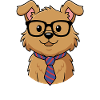 CEO of Snacks Dog with Glasses