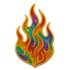 Rainbow Fire Patch