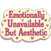 Emotionally Unavailable Retro Aesthetic
