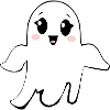 Halloween_T shirt_Gespenst_spooky_cute_1_bunt