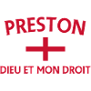Preston England Wappen mit Motto